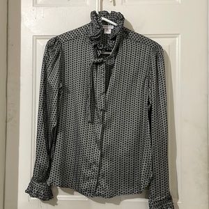 COPY - Vintage Evan Picone poly blouse, with tags. Size 8